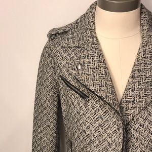 Gap side zip jacket 45% wool